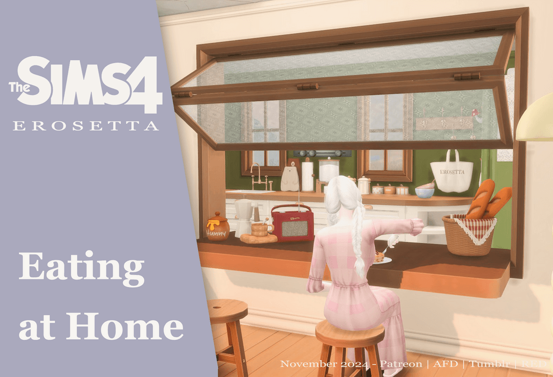 Скриншот мода Кухонный набор Eating at Home